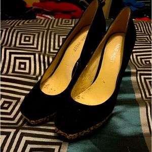 Women shoes animal print Nine West